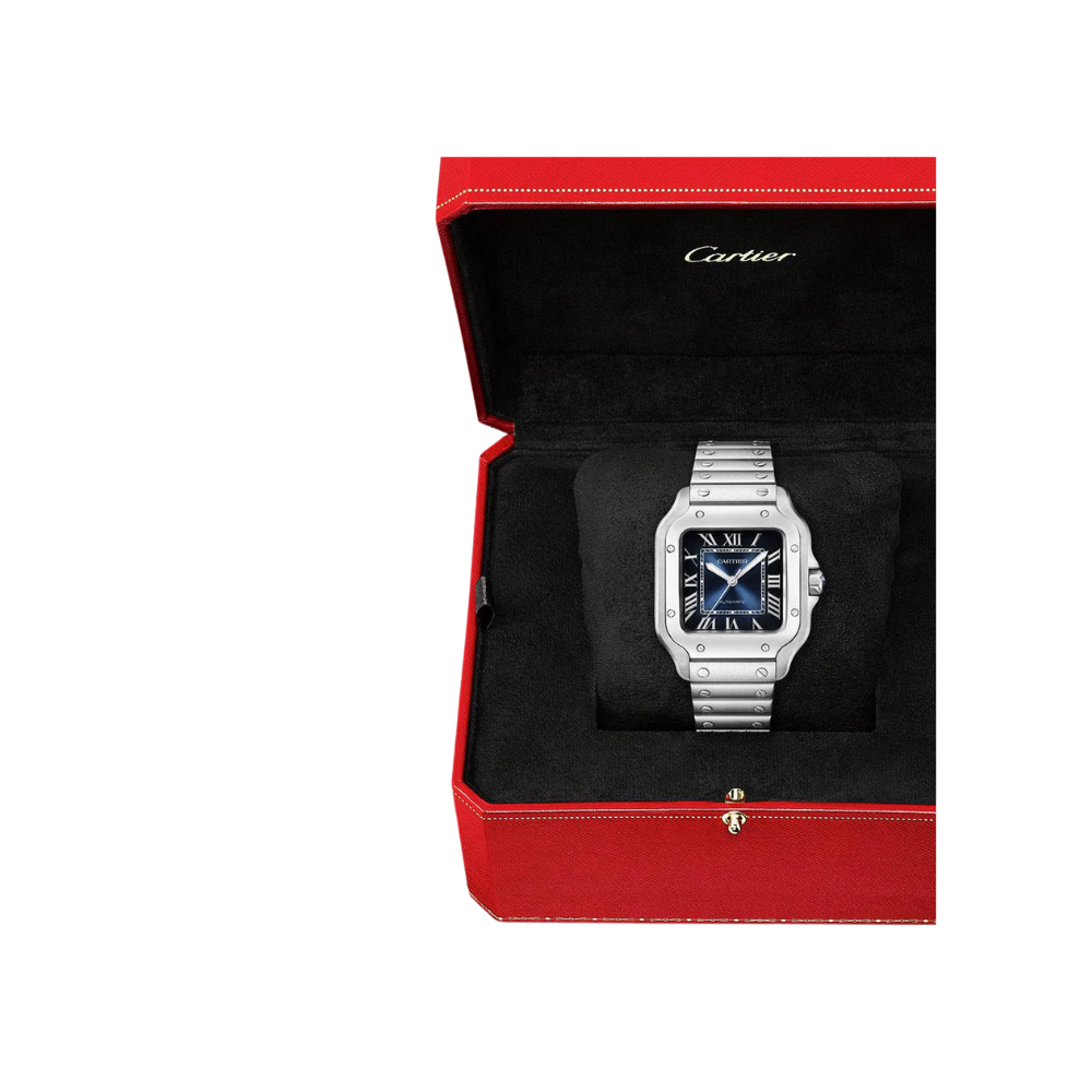 S de C Medium Blue Dial Automatic