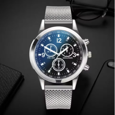 2025 Luxury QuartzWatch for Men Stainless Steel Dial Casual Quartz Watches Men