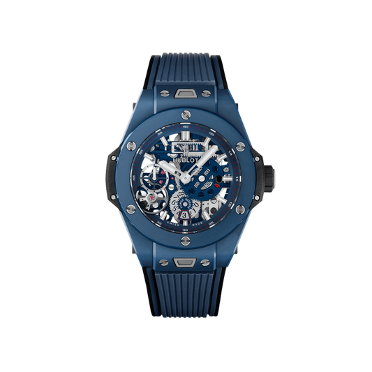 H Big Bang Meca-10 Ceramic Blue 45mm, Ref# 414.EX.5123.RX