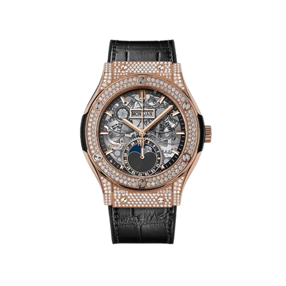 H Classic Fusion Aerofusion Moonphase King Gold 42mm, Ref# 547.OX.0180.LR