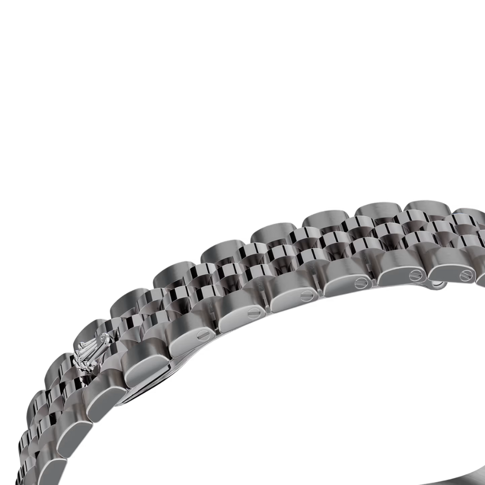 RL Lady-Datejust 28 Ref 279384RBR-0007 Oystersteel White Gold