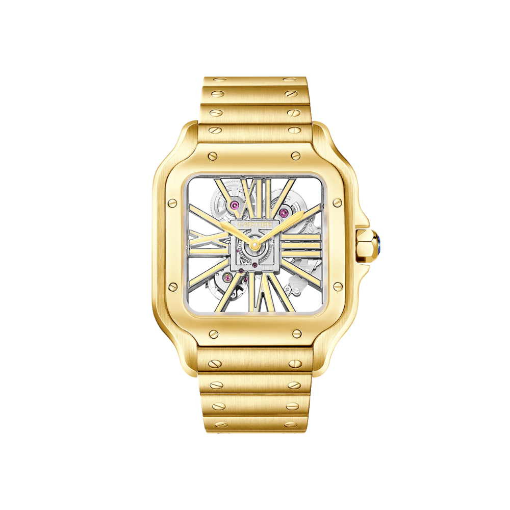 S de C Large Skeleton Yellow Gold