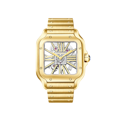 S de C Large Skeleton Yellow Gold