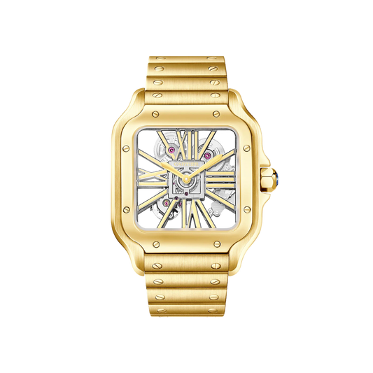 S de C Large Skeleton Yellow Gold