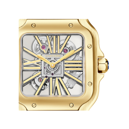 S de C Large Skeleton Yellow Gold