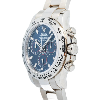 RL Daytona Chronograph 116509 Blue Dial, White Gold