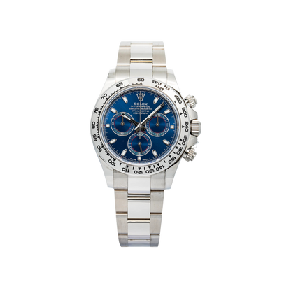 RL Daytona Chronograph 116509 Blue Dial, White Gold