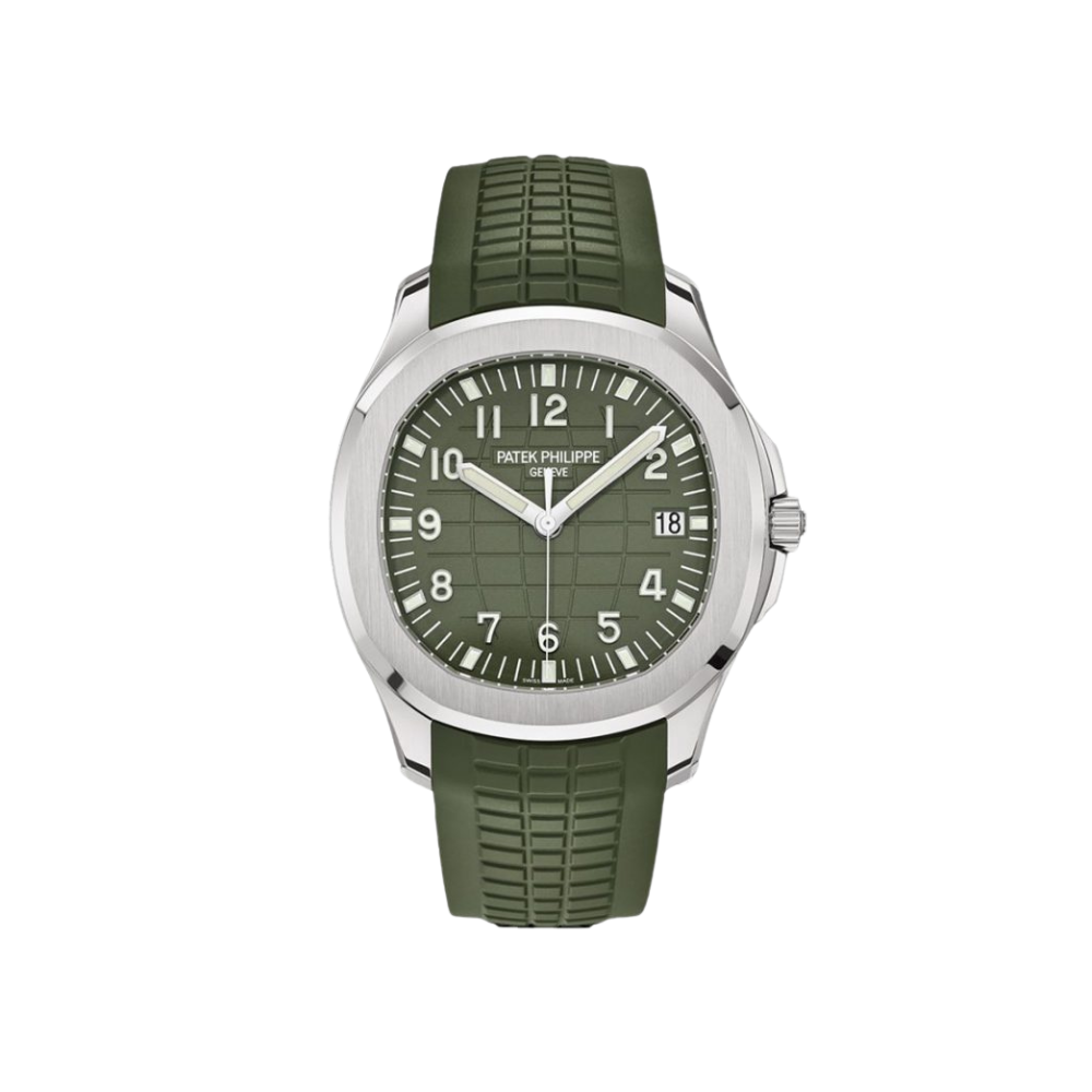 PP Aquanaut Jumbo Date, Sweep Seconds, 18k White Gold, 42,2 mm, Ref# 5168G-010