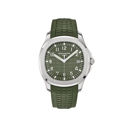 PP Aquanaut Jumbo Date, Sweep Seconds, 18k White Gold, 42,2 mm, Ref# 5168G-010