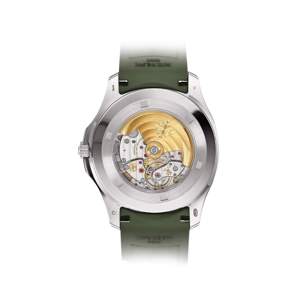 PP Aquanaut Jumbo Date, Sweep Seconds, 18k White Gold, 42,2 mm, Ref# 5168G-010