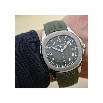 PP Aquanaut Jumbo Date, Sweep Seconds, 18k White Gold, 42,2 mm, Ref# 5168G-010