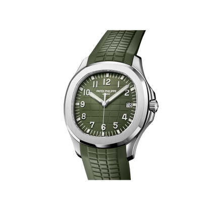 PP Aquanaut Jumbo Date, Sweep Seconds, 18k White Gold, 42,2 mm, Ref# 5168G-010