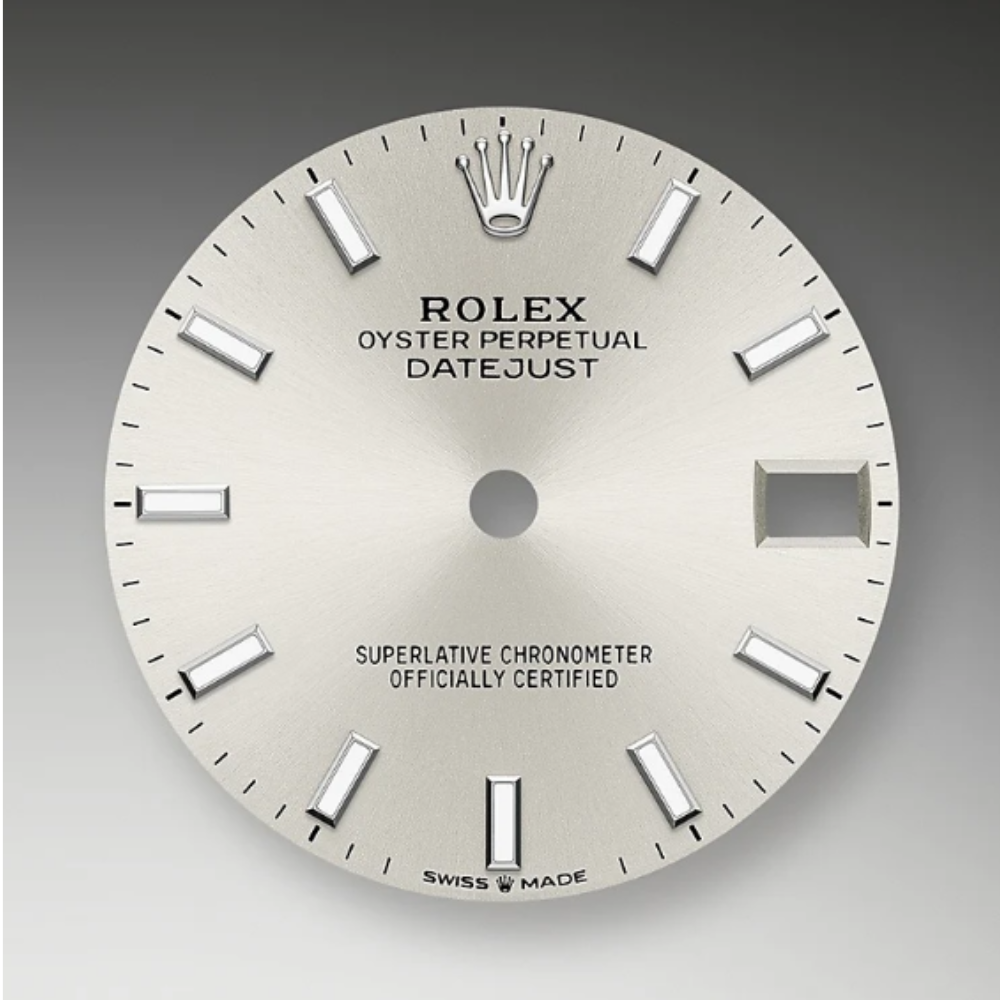 RL Lady-Datejust 28 Ref 279384RBR-0007 Oystersteel White Gold