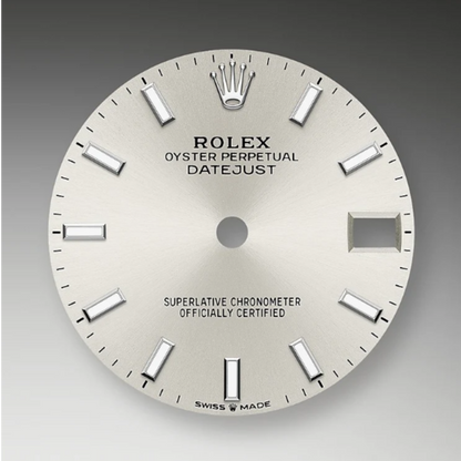 RL Lady-Datejust 28 Ref 279384RBR-0007 Oystersteel White Gold