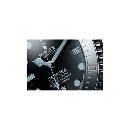 RL Deepsea Black Dial Ref#136660‑0004