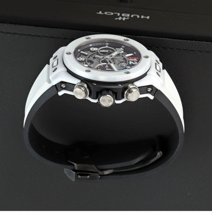 H Big Bang Unico White ceramic, 42mm, Ref# 441.HX.1170.RX