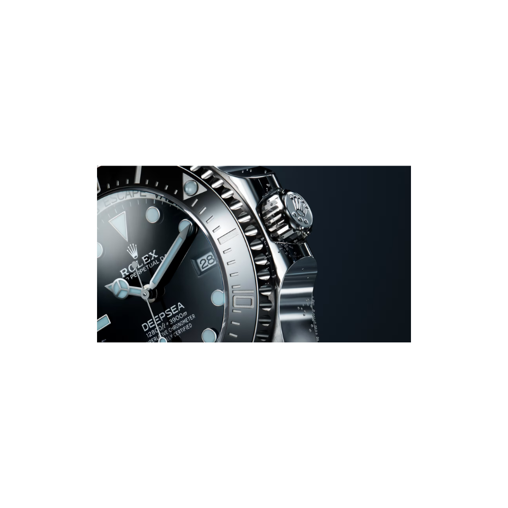 RL Deepsea Black Dial Ref#136660‑0004