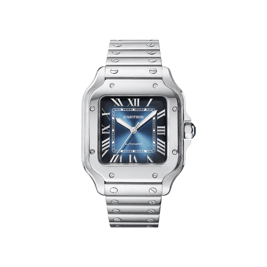 S de C Medium Blue Dial Automatic