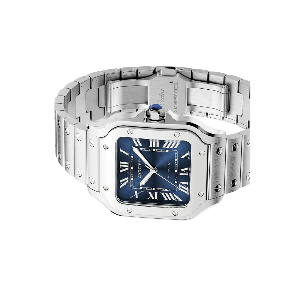 S de C Medium Blue Dial Automatic