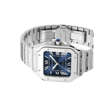 S de C Medium Blue Dial Automatic