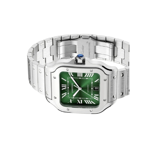 S de C Large Green Dial Automatic
