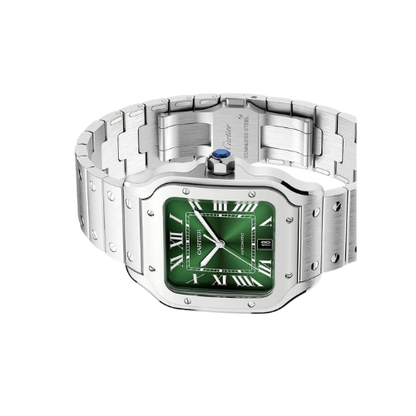 S de C Large Green Dial Automatic