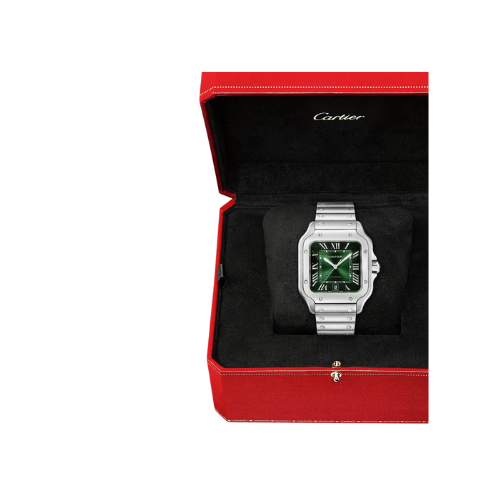 S de C Large Green Dial Automatic