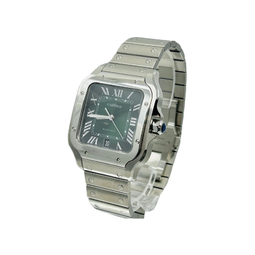 S de C Large Green Dial Automatic