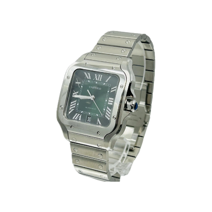 S de C Large Green Dial Automatic