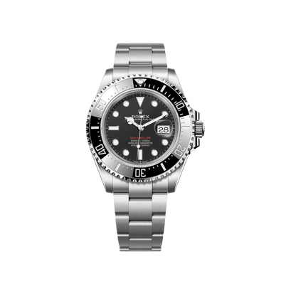 RL Sea-Dweller 43, Oystersteel, Red Letters, Ref# 126600-0002
