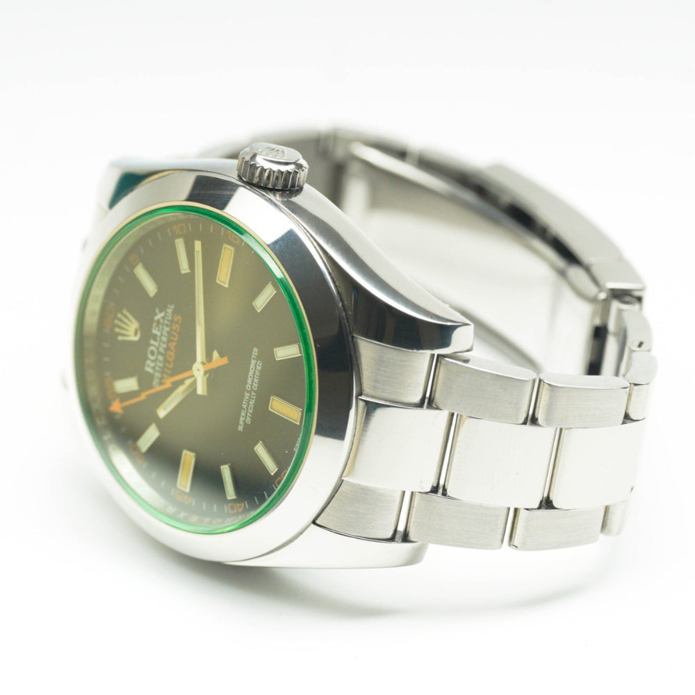 RL MILGAUSS Oystersteel Ref #M116400GV-0001