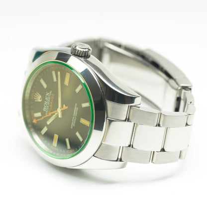 RL MILGAUSS Oystersteel Ref #M116400GV-0001