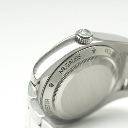 RL MILGAUSS Oystersteel Ref #M116400GV-0001