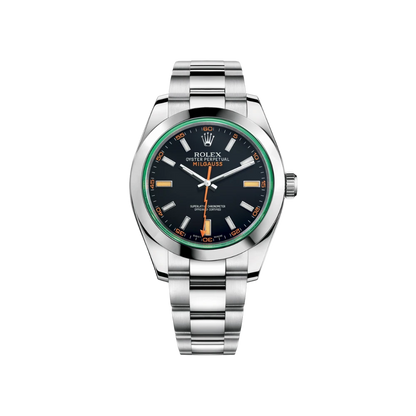 RL MILGAUSS Oystersteel Ref #M116400GV-0001