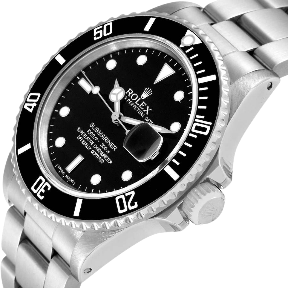 RL Submariner Date 16800 Box Papers 40mm