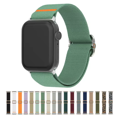 Nylon Loop Strap for Watch Band  Sports Bracelet